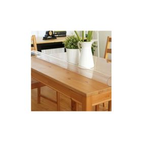 Salev Şeffaf Pvc Kalın 80x70 cm Masa Örtüsü