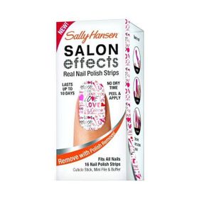 Sally Hansen 02 Salon Effects Desenli Tırnak Bantları