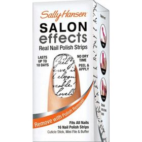 Sally Hansen 02 Salon Effects Desenli Tırnak Bantları