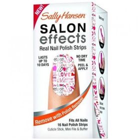 Sally Hansen 02 Salon Effects Desenli Tırnak Bantları