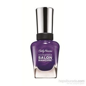 Sally Hansen Purple Pulse Complete Salon Manicure 5 Etkili Işıltılı Mor 470 Oje