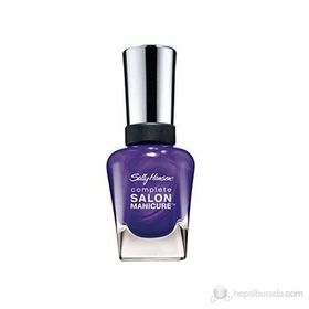 Sally Hansen Purple Pulse Complete Salon Manicure 5 Etkili Işıltılı Mor 470 Oje