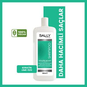 Sally Yağlı Saçlar İçin Hacim Arttırıcı Dolgunlaştırıcı Volume Boost 1 lt Keratin Şampuan