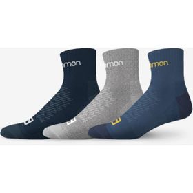 Salomon 160251452 Active 3p Lacivert Unisex Spor Çorap