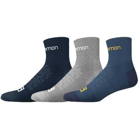Salomon 160251452 Active 3p Lacivert Unisex Spor Çorap
