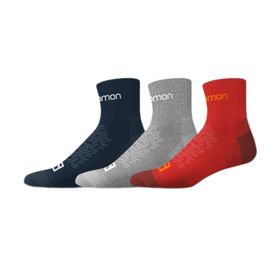 Salomon 160251453 Active 3p Renkli Unisex Spor Çorap