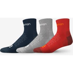 Salomon 160251453 Active 3p Renkli Unisex Spor Çorap