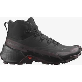Salomon 417310 Cross Hike Mid GTX 2 W Black/Chocolate Plum/Black Kadın Outdoor Bot