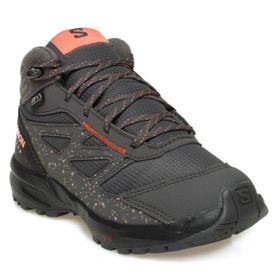 Salomon 472835 Outway Mid CSWP Junior Gri Çocuk Ayakkabı