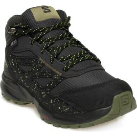 Salomon 472835 Outway Mid CSWP Junior Siyah Çocuk Ayakkabı