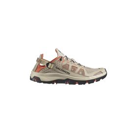 Salomon 474324 Bej Techamphibian 5 W White Pepper Bleached Sand Living Coral Kadın Outdoor Ayakkabı
