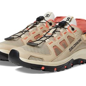 Salomon 474324 Bej Techamphibian 5 W White Pepper Bleached Sand Living Coral Kadın Outdoor Ayakkabı