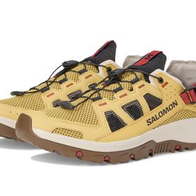 Salomon 474324 Bej Techamphibian 5 W White Pepper Bleached Sand Living Coral Kadın Outdoor Ayakkabı