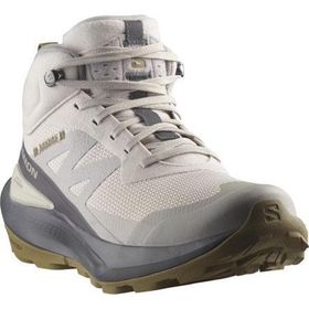 Salomon 475642 Elixir Activ Mid GTX W Silver Cloud Nine Iron Gothic Olive Kadın Outdoor Bot