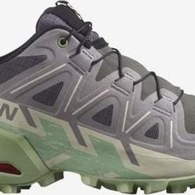Salomon 475820 Speedcross 6 W Castlerock Vanilla Ice Smoke Green Kadın Outdoor Ayakkabı