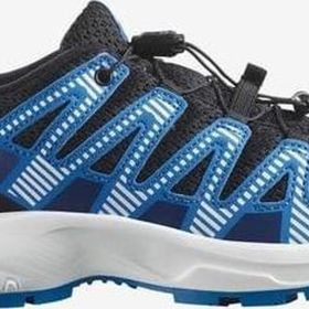 Salomon 477300 Xa Pro V8 J Black White French Blue Kadın Outdoor Ayakkabı