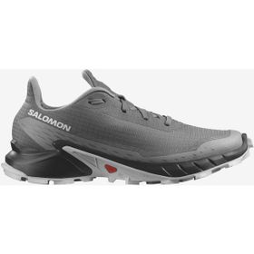 Salomon Alphacross 5 Erkek Gri Koşu Ayakkabısı