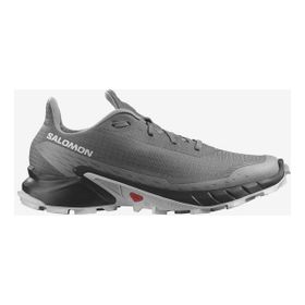 Salomon Alphacross 5 Erkek Gri Koşu Ayakkabısı