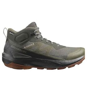 Salomon Elixir Activ Mid Yeşil-Siyah GTX Erkek Outdoor Ayakkabı