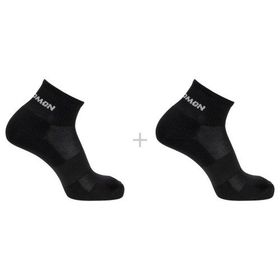 Salomon Evasion Ankle 2 Adet Siyah Çorap
