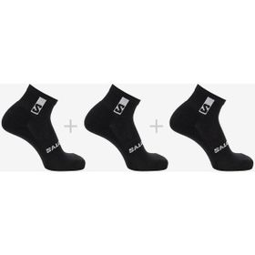 Salomon Evasion Ankle 3 Adet Siyah Çorap