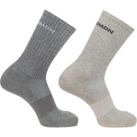 Salomon Evasion Crew 2 Adet Açık Gri Çorap