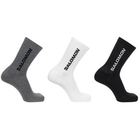 Salomon Everyday Crew 3 Pack Bej Gri Beyaz Çorap