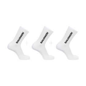 Salomon Everyday Crew 3 Pack Beyaz Çorap