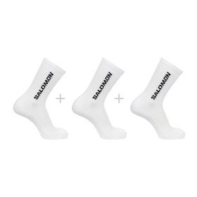 Salomon Everyday Crew 3 Pack Beyaz Çorap