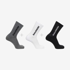 Salomon Everyday Crew 3 Pack Beyaz Çorap