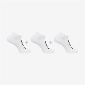 Salomon Everyday Low 3 Pack Beyaz Çorap