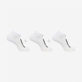 Salomon Everyday Low 3 Pack Beyaz Çorap