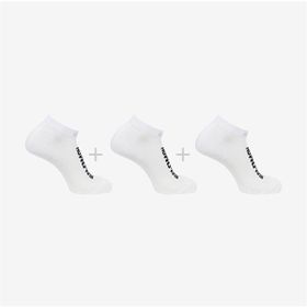 Salomon Everyday Low 3 Pack Beyaz Çorap