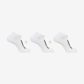 Salomon Everyday Low 3 Pack Beyaz Çorap