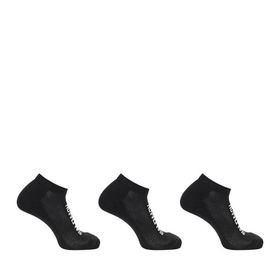 Salomon Everyday Low 3 Pack Siyah Çorap