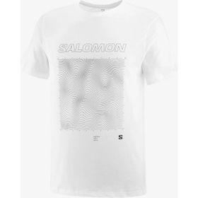 Salomon Graphic SS Tee Beyaz Erkek T-shirt