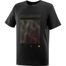 Salomon Graphic SS Tee Siyah Erkek T-shirt