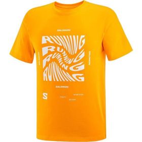 Salomon Graphic SS Tee Turuncu Erkek T-shirt