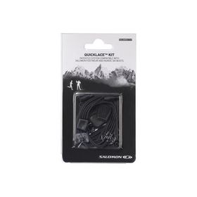 Salomon L32667200 Quiklace Siyah Unisex Bağcık