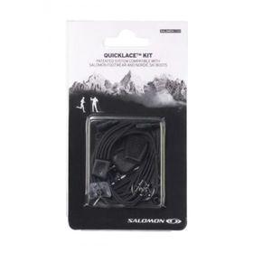 Salomon L32667200 Quiklace Siyah Unisex Bağcık