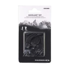 Salomon L32667200 Quiklace Siyah Unisex Bağcık