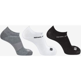 Salomon L36937500 Live Low 3 Paket Unisex Çok Renkli Günlük Stil Çorap