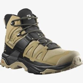 Salomon L41294100 X Ultra 4 Mid GTX Krem Erkek Outdoor Bot