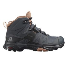 Salomon L41295600 X Ultra 4 Mid GTX Siyah Gri Kadın Outdoor Ayakkabı