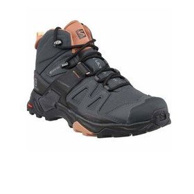 Salomon L41295600 X Ultra 4 Mid GTX Siyah Gri Kadın Outdoor Ayakkabı