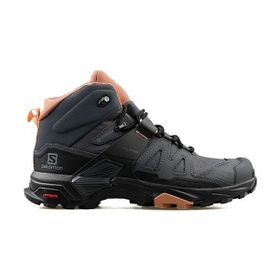 Salomon L41295600 X Ultra 4 Mid GTX Siyah Gri Kadın Outdoor Ayakkabı