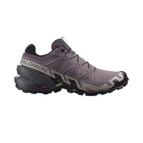 Salomon L41742900 Speedcross 6 W Mor Siyah Kadın Ayakkabı