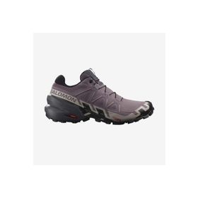 Salomon L41742900 Speedcross 6 W Mor Siyah Kadın Ayakkabı