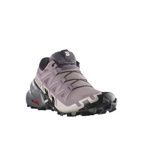 Salomon L41742900 Speedcross 6 W Mor Siyah Kadın Ayakkabı