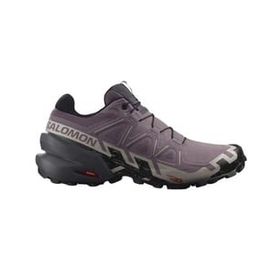 Salomon L41742900 Speedcross 6 W Mor Siyah Kadın Ayakkabı